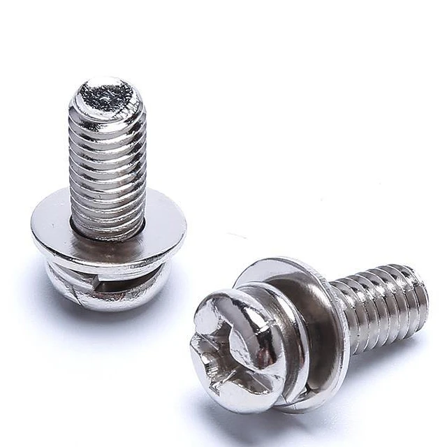 Metal Galvanized Screw Stainless Steel Hexagonal Screw Hex Head Sheet Metal Roofing Screw with Washer