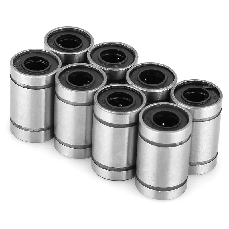 Оригинальный планшет 8 мм подшипник вала Линейный подшипник LME8UU с клеткой нейлона