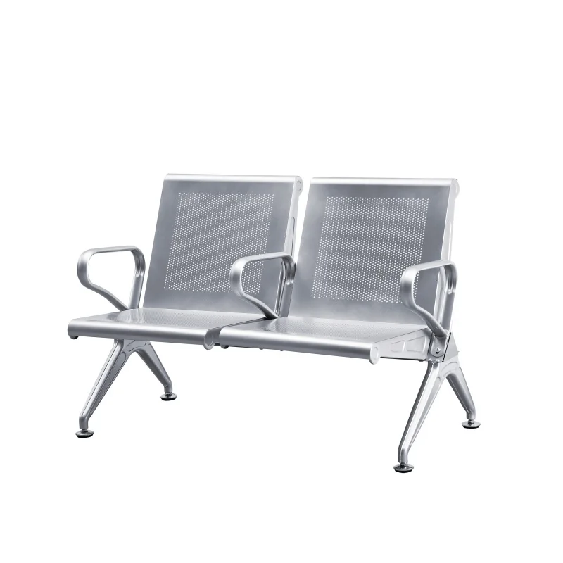 Factory Direct public place reception chair Waiting room Bus stop Airport row chair Hospital two-seat waiting chair