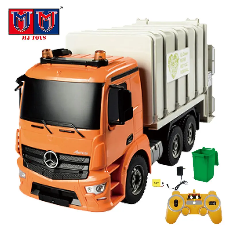 Automatic Demonstration Function 1:20 Scale Authorized Environmental Vehicle Rc Truck Garbage Cleaning With Remote Control