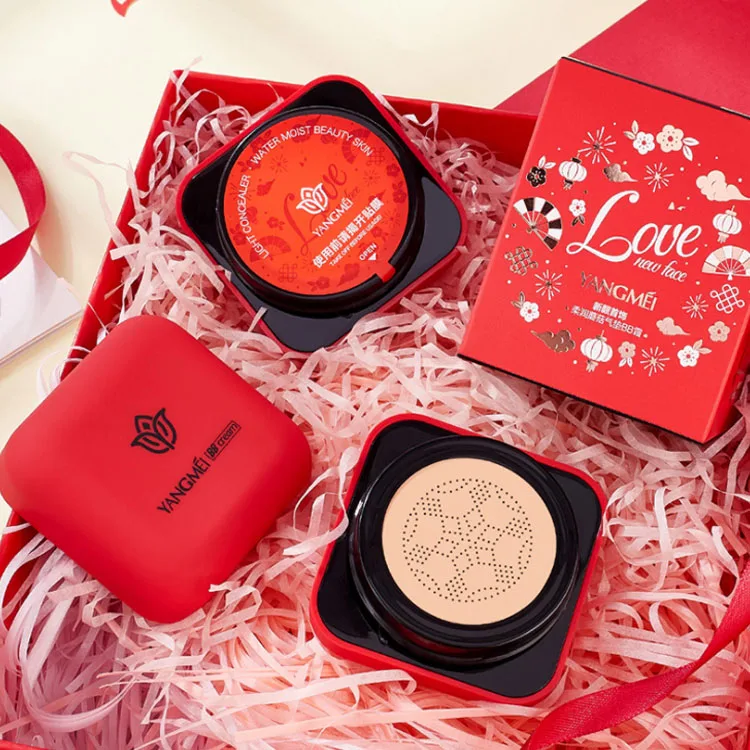 Foundation Manufactured BB Air Cushion with Mushroom tip brush