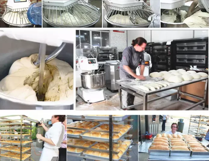 Multifunctional mixers dough