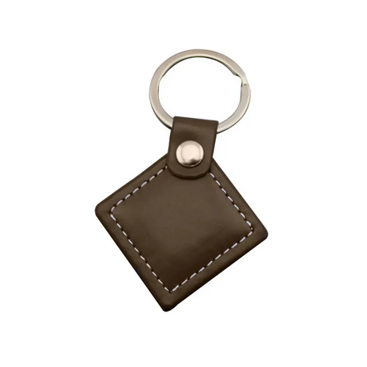 125 кГц 13,56 МГц UHF водонепроницаемый перезаписываемый бесконтактный NFC RFID кожаный брелок для контроля доступа