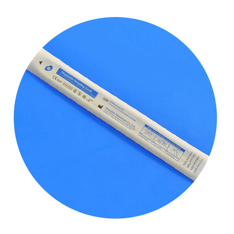 Disposable Medical Gynecological Sterile Vaginal Swab Stick Flocked Sterllity Cervical Sample Swab