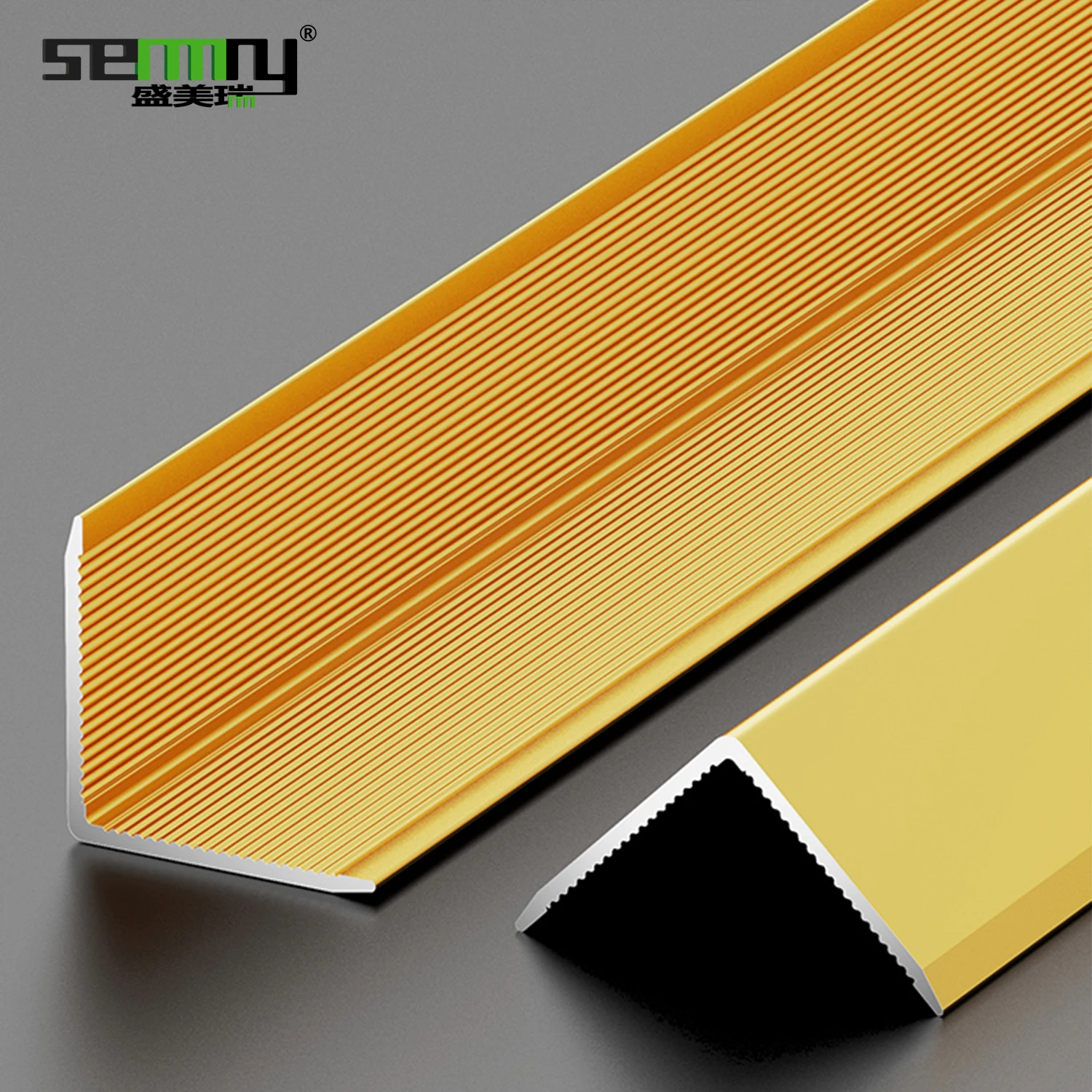 Aluminium Trim Interior Decoration Aluminium Tile Trim T Shape Office Building Aluminium L Shape Floor Trim