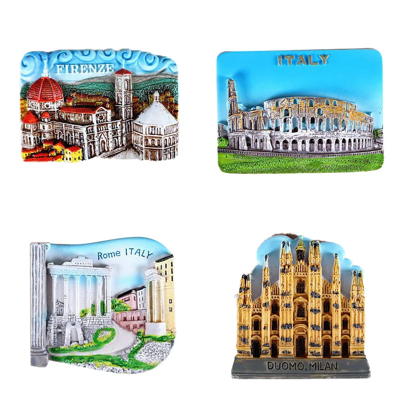 Fridge Magnet Wholesale Polyresin Custom Magnets Fridge For Souvenir