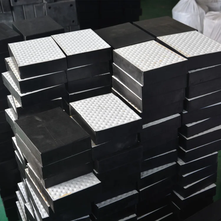 Elastomeric Rubber Bearing Pads/Laminated Rubber Bearing For Bridge