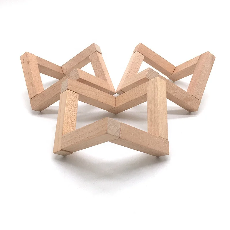 3D Small Night Lamp Moon Lamp Solid Wood Frame Printing Moon Lamp For Bedroom Decoration Birthday Gift