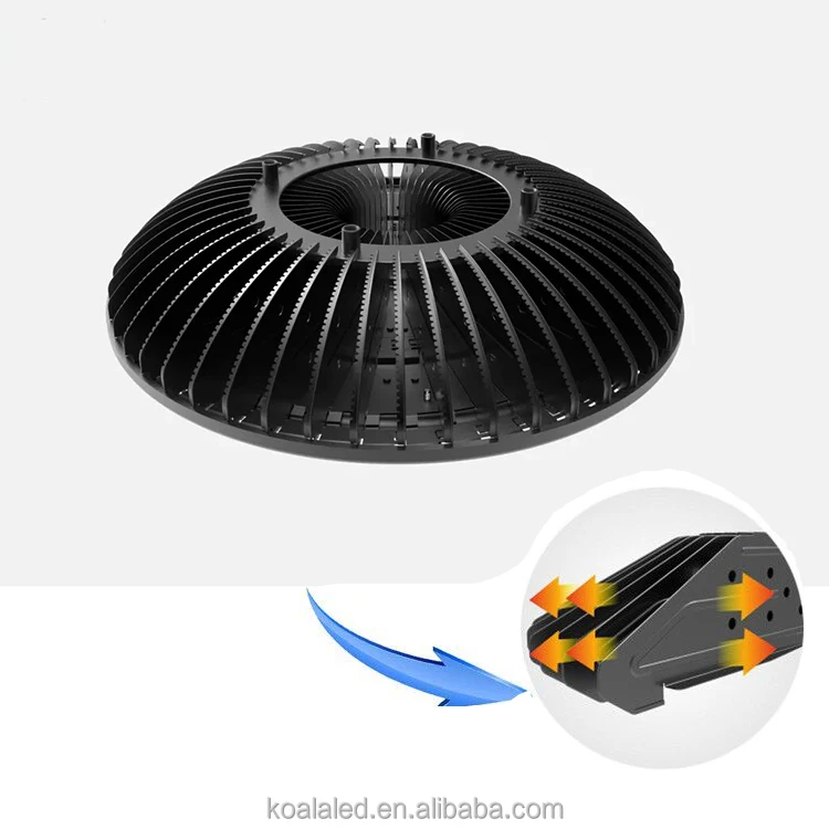 Selling Led 110mm Diameter Round Copper Pin Fin Heatsink With Black Anodizing For Mr16 Led High Bay Housing