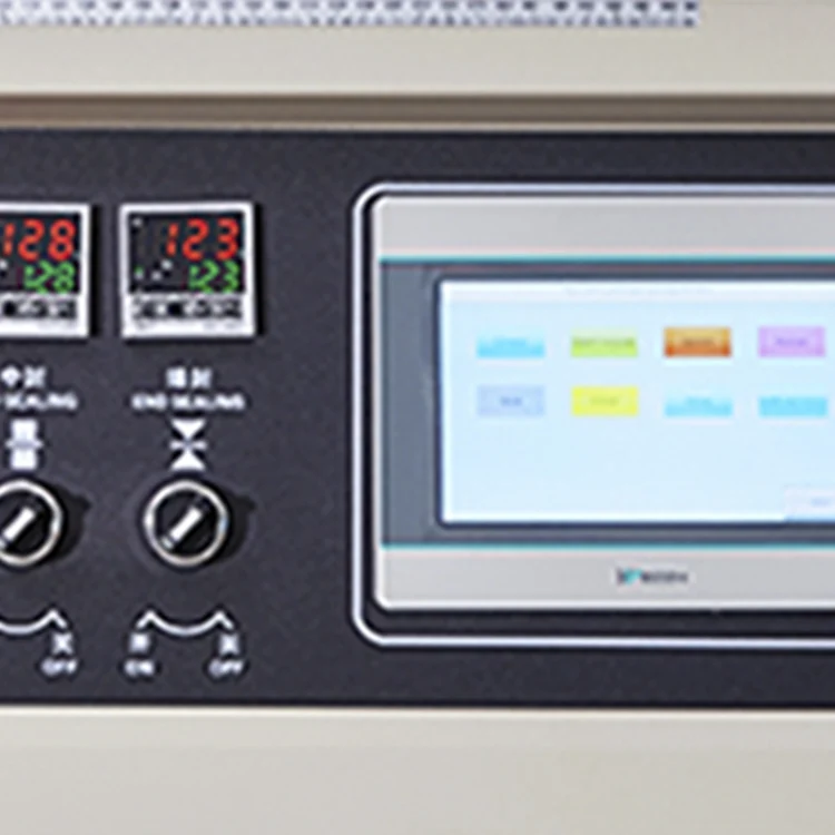 High Quality Automatic Ice Cream Bread Food Package Machine Popsicle Plastic Bag Sealing Cling Film Package Machine