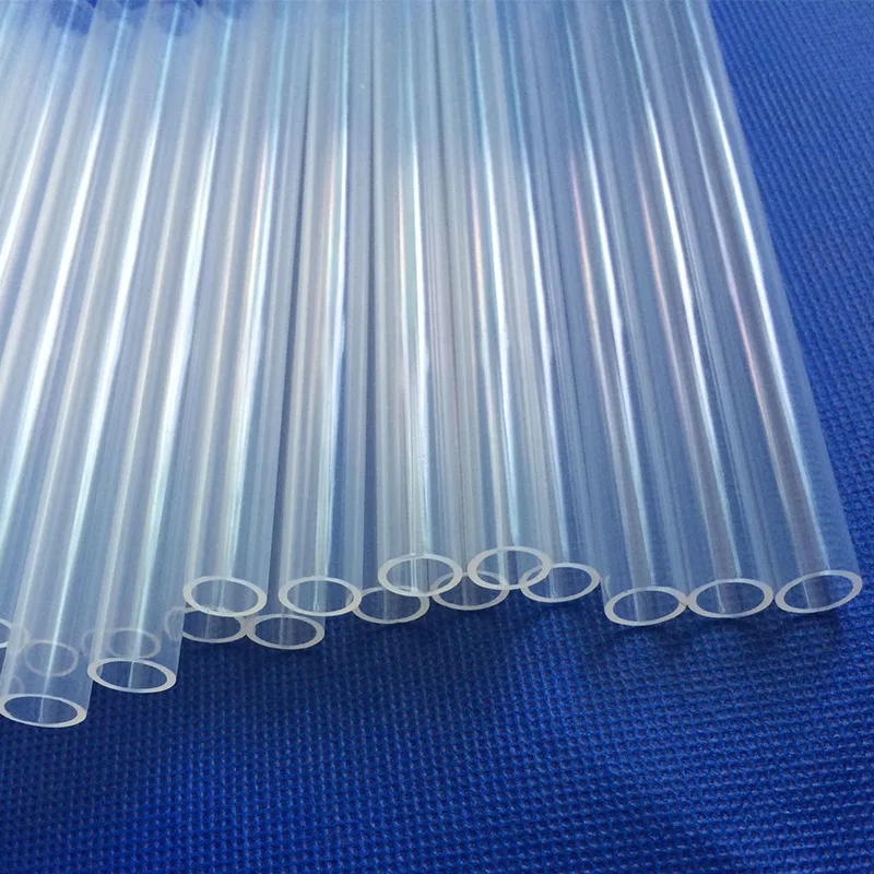Шланг Zebra Ptfe китайский поставщик чистый PTFE труба из прозрачного пластика медицинский