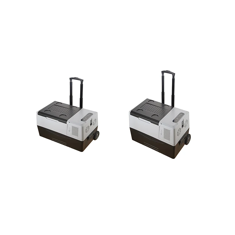 innovative aluminum core Strapping Handle and a Handy Drain Plug car refrigerator car fridge