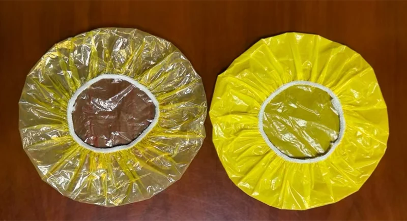 Unisex Waterproof PE Hair Cap for Hair Dyeing Anti Dust Disposable PE Shower Cap Transparent