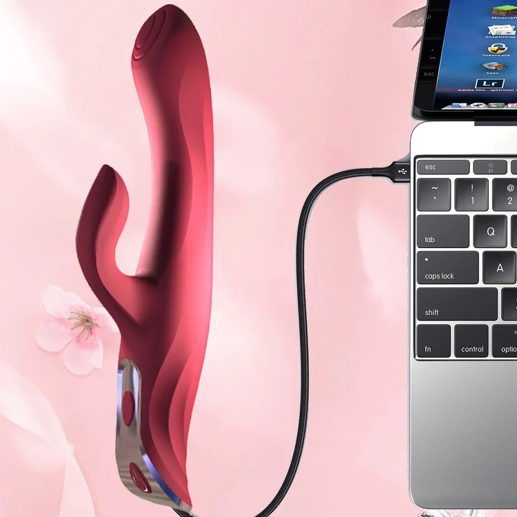 G Spot Dual Clitoris Stimulation Women Adult Dildo Vibrator Full Body Artificial Sex Toys For Female