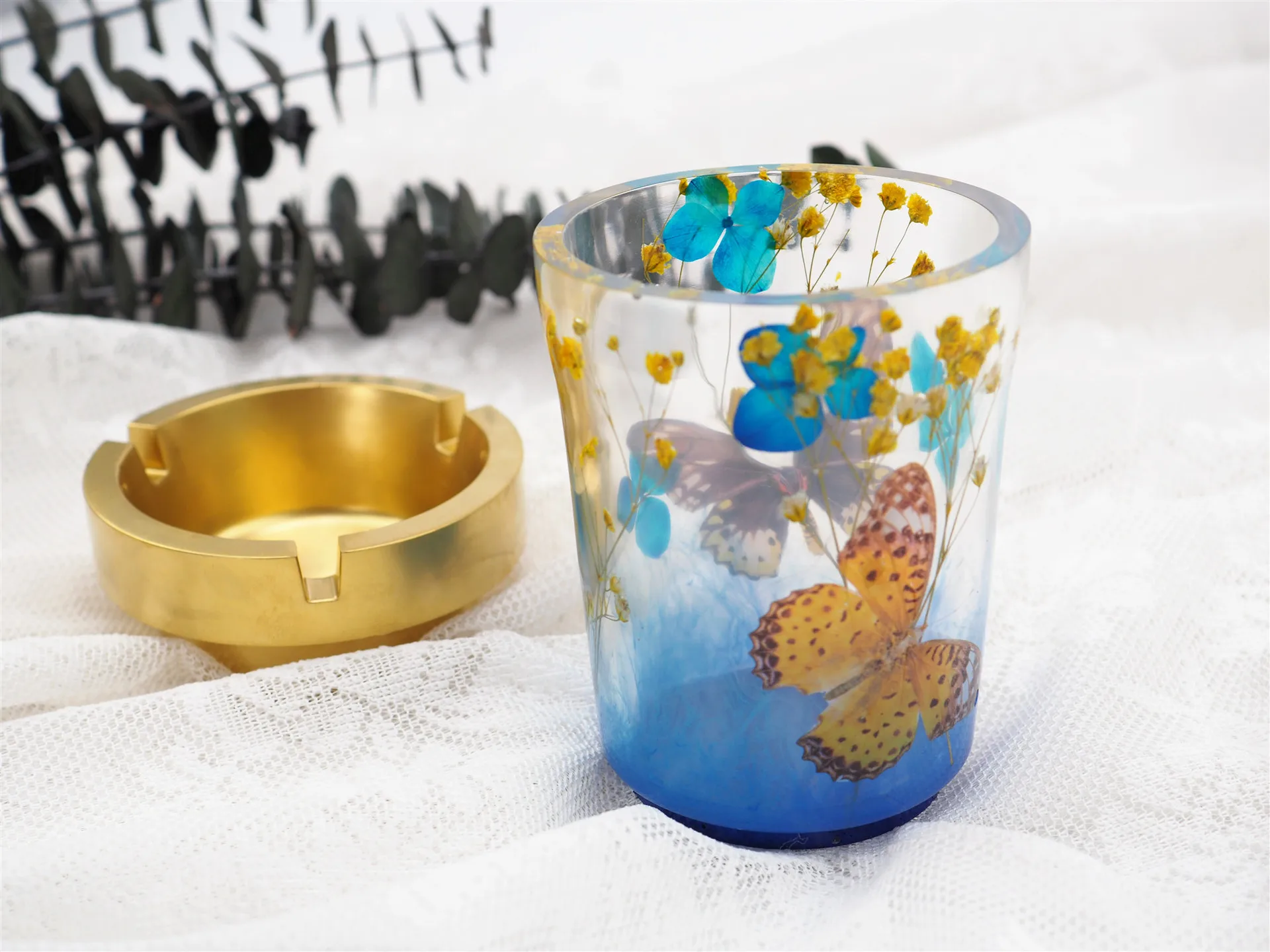 S1712 car ashtray mold silicone epoxy resin mold