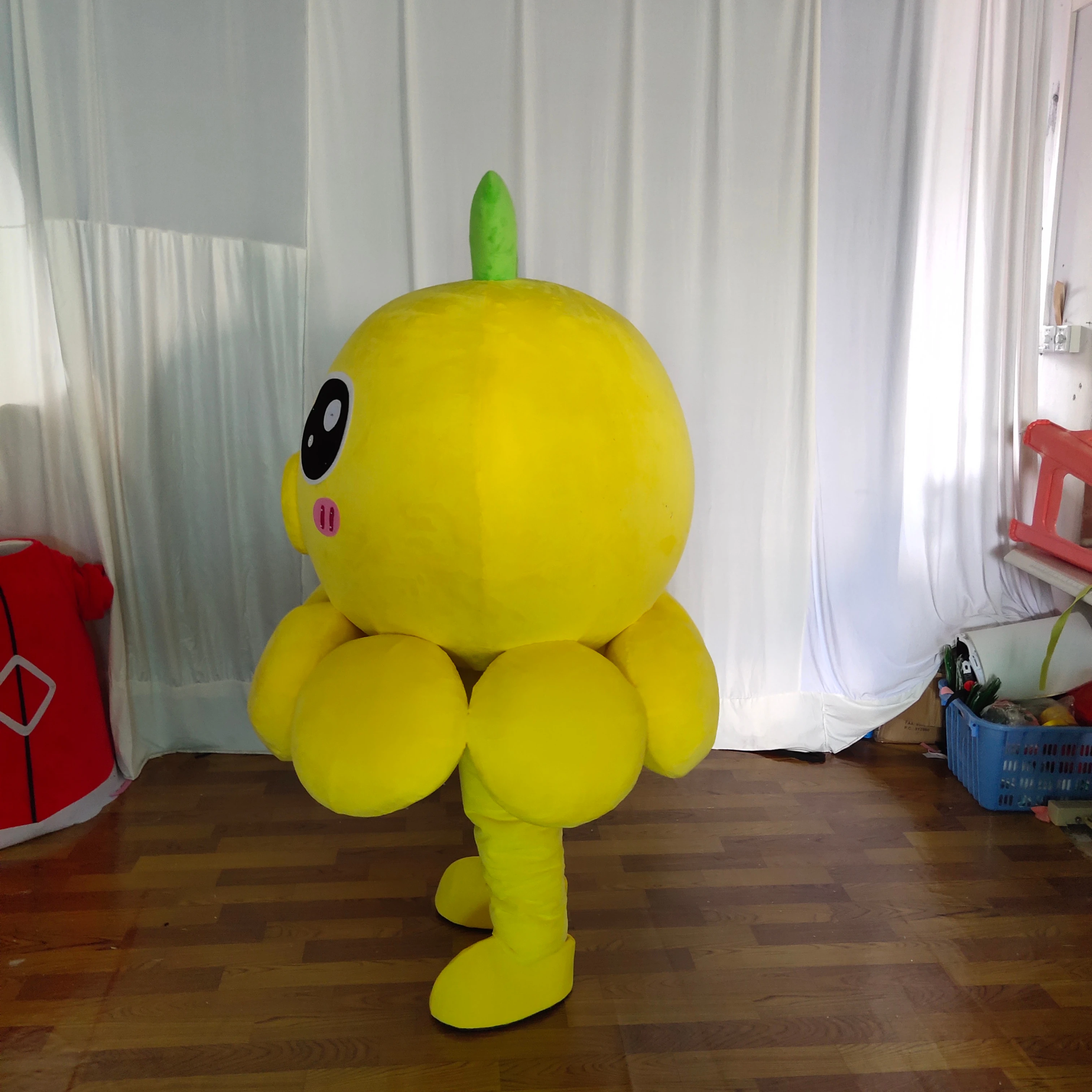 Funtoys Professional  Custom Plush Walking Adult Size Octopus  Mascot Costumes Lovely Animal Costume Mascot for Advertising