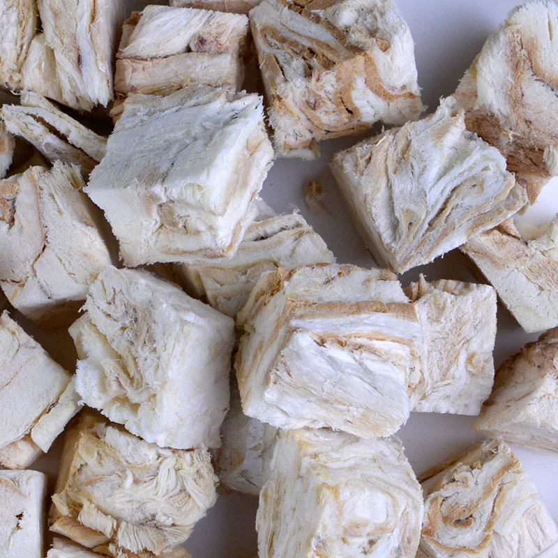 High Protein Low Fat Made with a Single Ingredient Freeze Dried Cod Fish Cubes cat dog treats