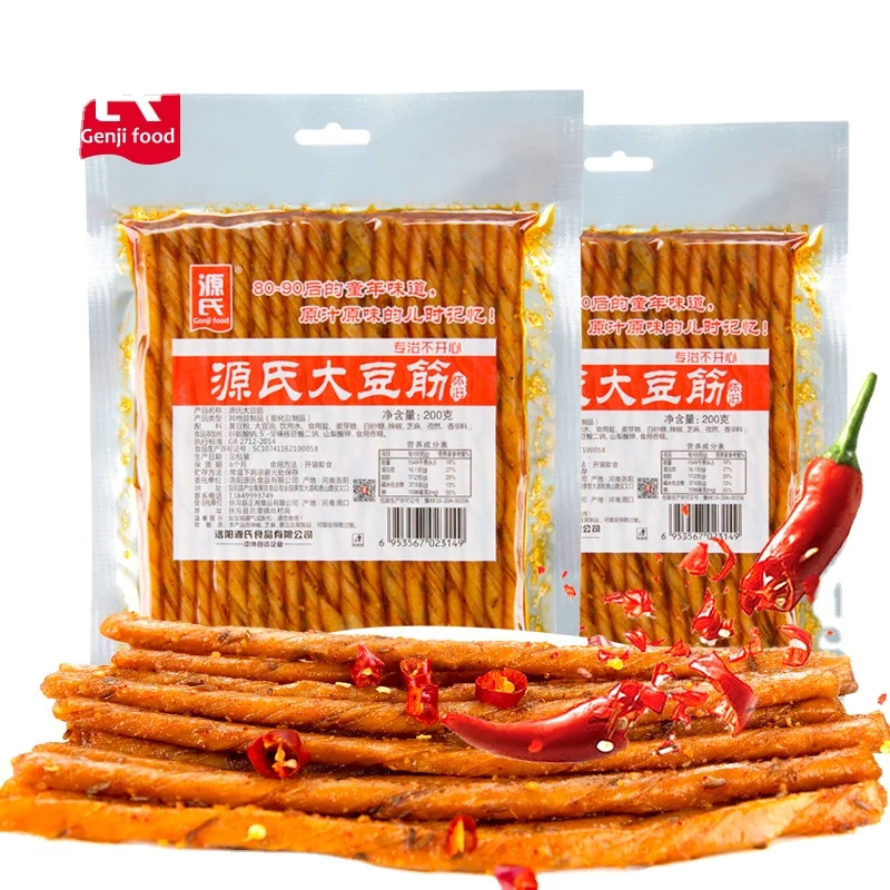 
Genji Food Hot selling chili wholesale food soy products spicy snacks 