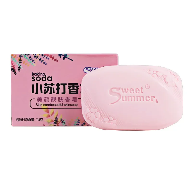 Baking soda Sea Salt Body Wash Cleansing Care Perfume Clear whitening soap Laundry soda 115g Underwear soap Baby soap