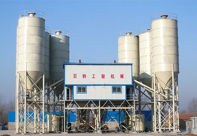 HZS60 Concrete Batching Plant 60m3/h  Small Mixing Batching Plant Equipment