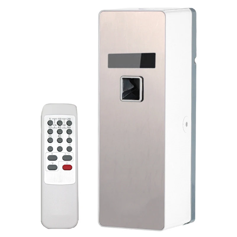 Bathroom wall mounted battery operated perfume fragrance spray Air Freshener with Remote control