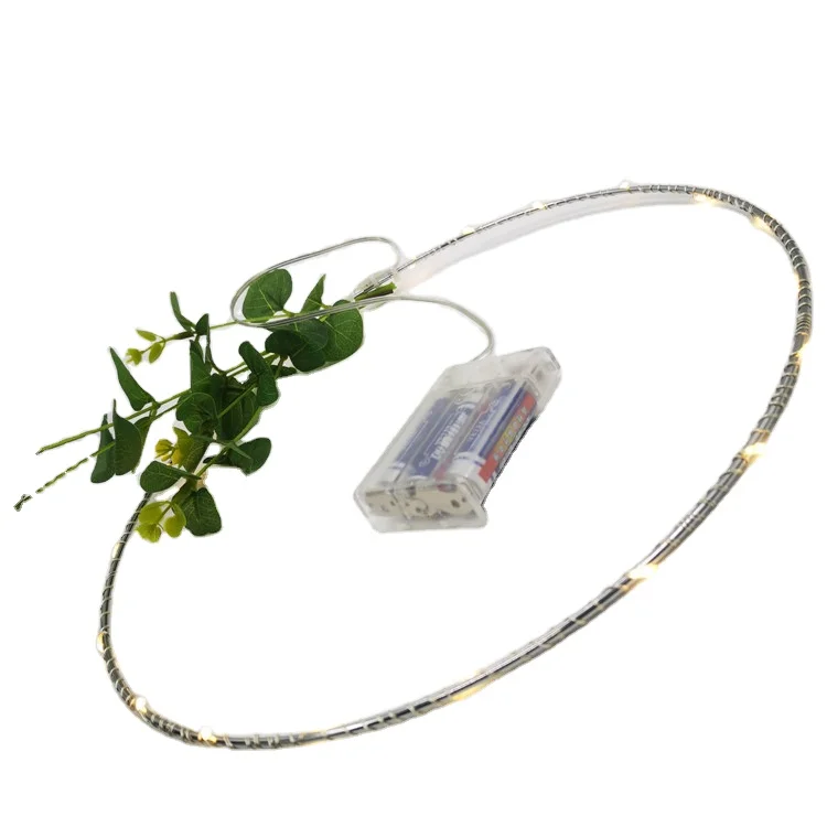 30CM Garland LED Light Battery Box Wedding Christmas Holiday Decoration 10pcs/Set (small)