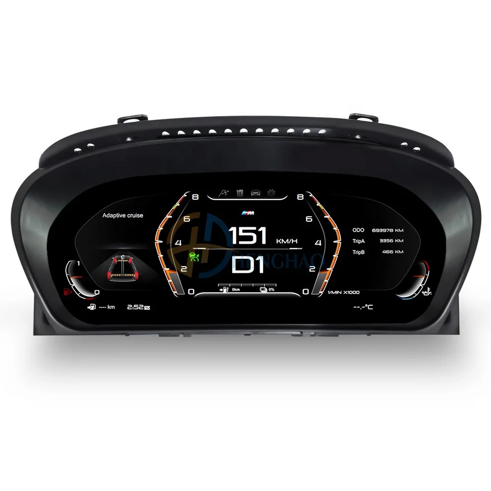 Digital Cluster Speedometer LCD Dashboard Screen Fit For BMW E60 E70 E90 Upgrade LCD Instrument Panel