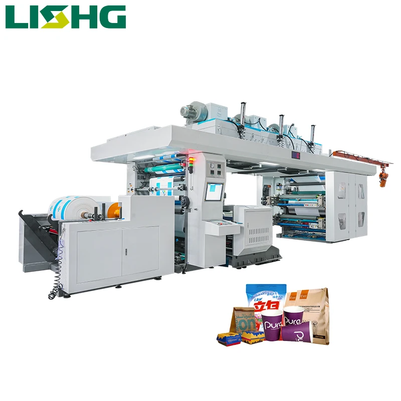 PP woven laminated bags flexographic printing machine price