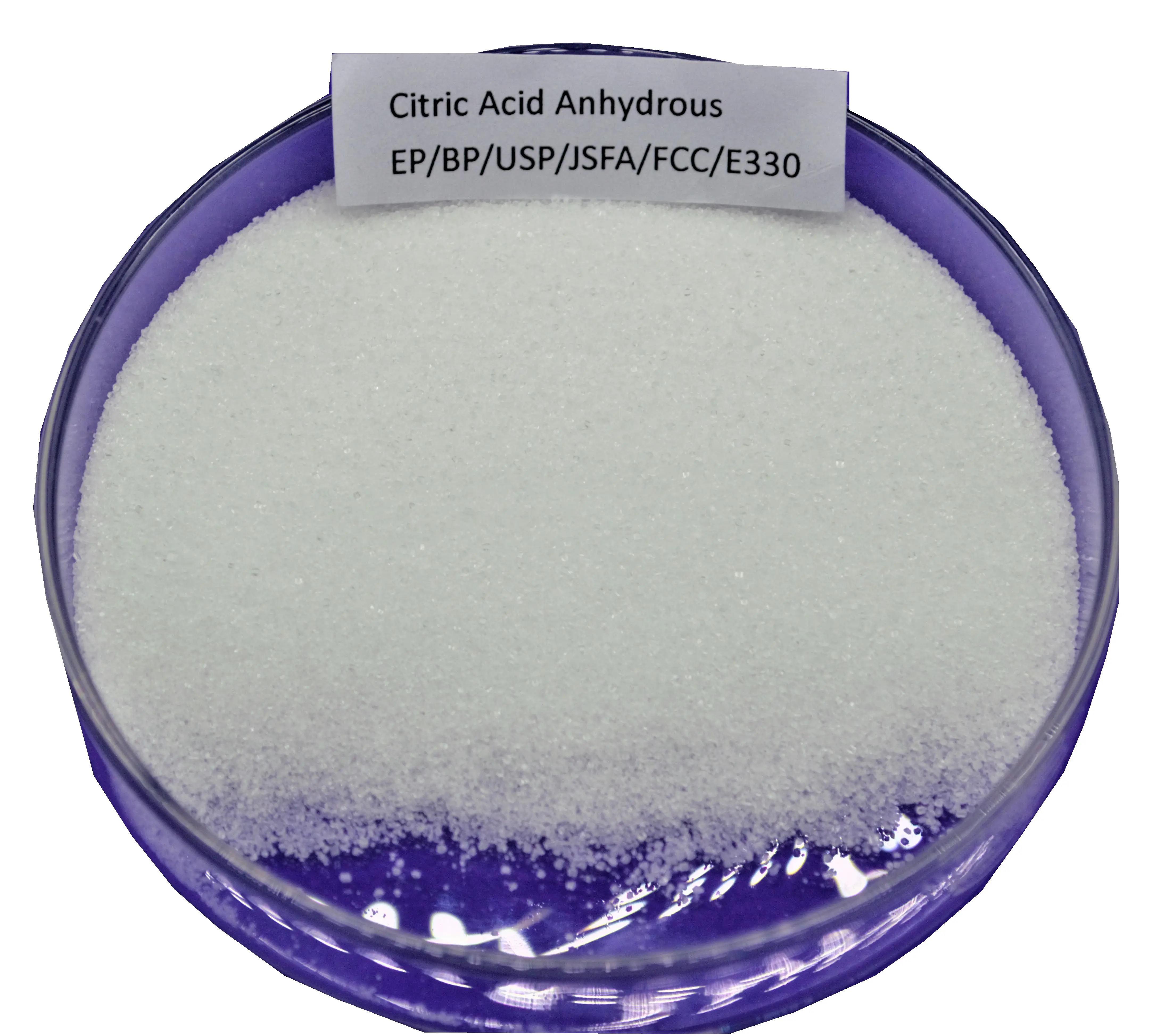 Хит продаж белый кристаллический порошок пищевая промышленная лимонная