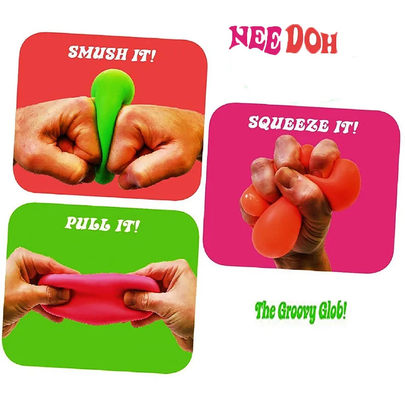 Hot Selling Stress Balls Fidget Toys Suit Cool Cat Relief Squeeze for Releasing Pressure