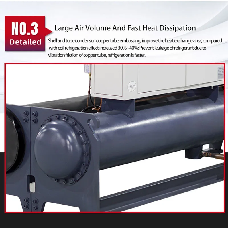 100-350KG Water Cooled Screw Industrial Temperature Control Circulation Pump Chiller,CW-5000