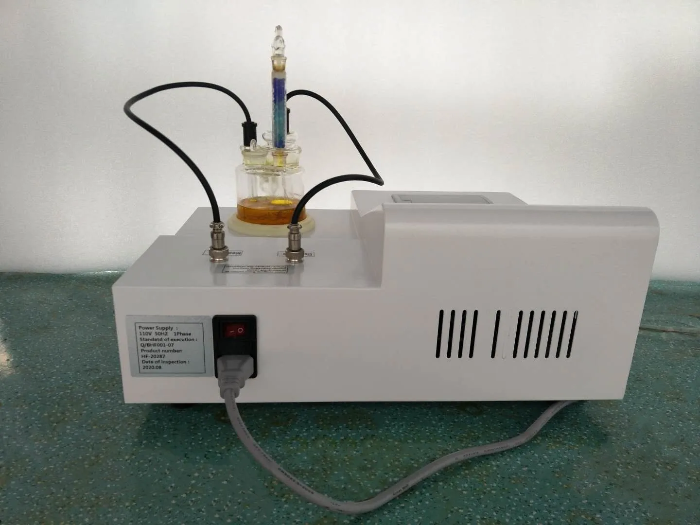 Трансформаторный тестер влажности масла, кулометрический аппарат для титрования Карла Фишера