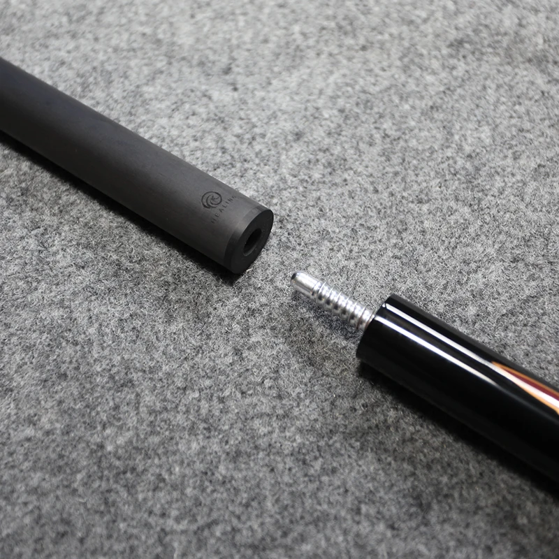 Professional Highly Accurate Graphite Carbon Fiber Cue 12mm Tips Billiards Snooker Pool Cues Stick 58' Length