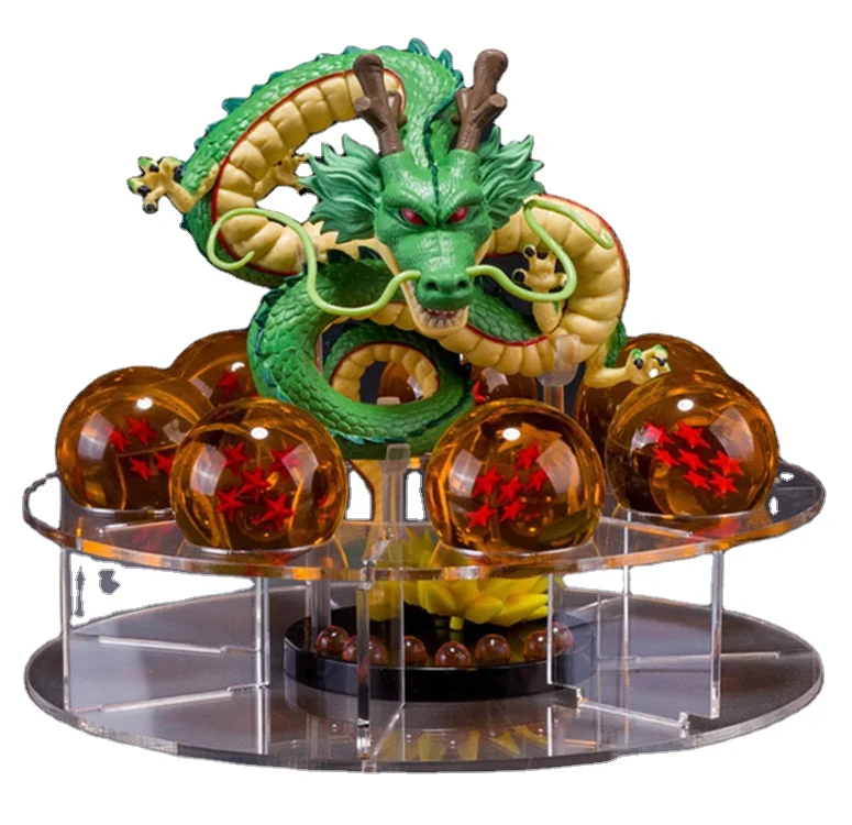 Лидер продаж Аниме Shenlong светодиодные фигурки ночные огни Shenrou хрустальные шары пульт дистанционного управления Figma Рождественский подарок игрушки