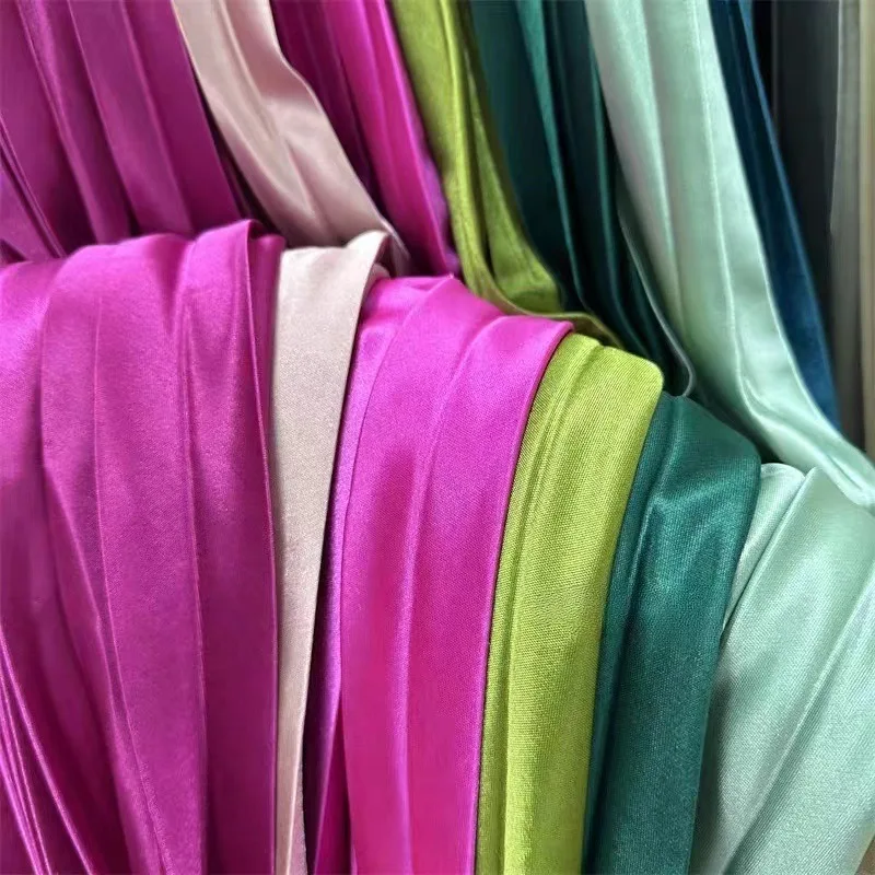 Hot Sale Pleated Skirt New Korean Casual All-match Solid A Line High Waist Long Maxi Skirt for Women