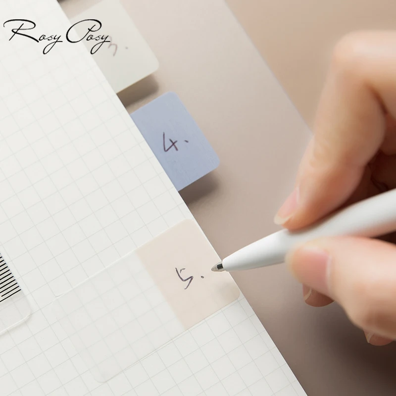 
School Supplies Sticky Notes Self Adhesive Bookmark Paper Memo Pad 