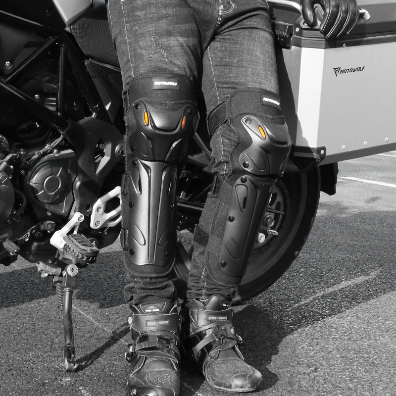 Motowolf China Plastic Knees Protection Enduro Motorcycle Bike Knee And Elbow Pads