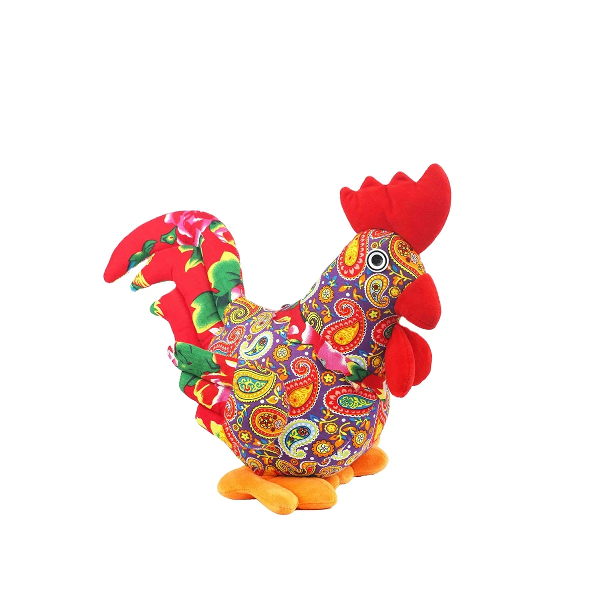 Factory Direct Sales Customized Snowman Firefighter Bear Colorful Rooster Stuffed Toy Plush Toys