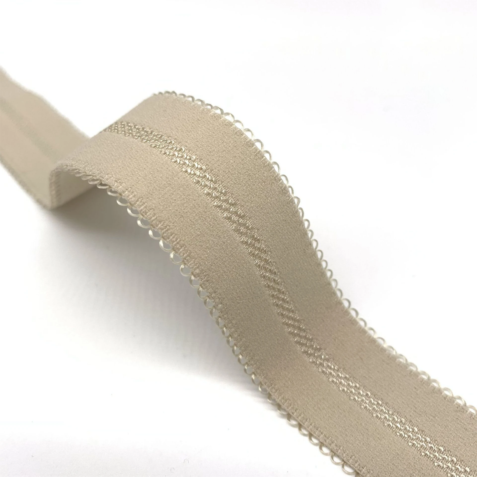 25mm Double Teeth Elastic Webbing Underwear Elastic Band Bra Strap Accessories