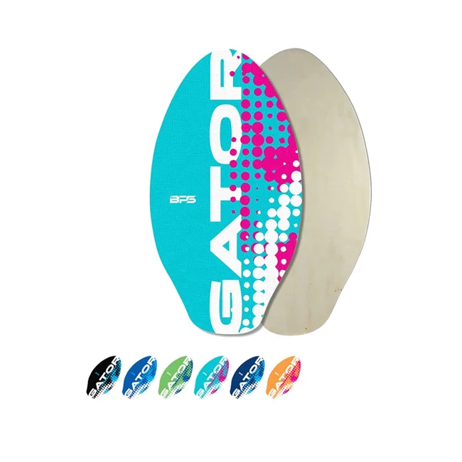 Custom Beach Wood Skimboard for Kids and Adults Wholesale Water Surfboard for Surfing