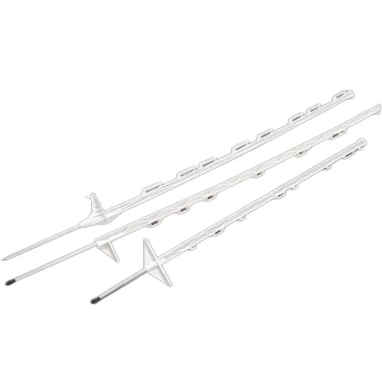 electric fence step in post 5ft plastic PVC electric fence posts