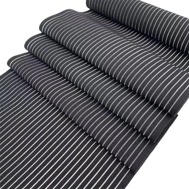 Spot crochet elastic belt, medical elastic belt polyester latex silk rubber belt woven wide band fish ribbon plastic waist