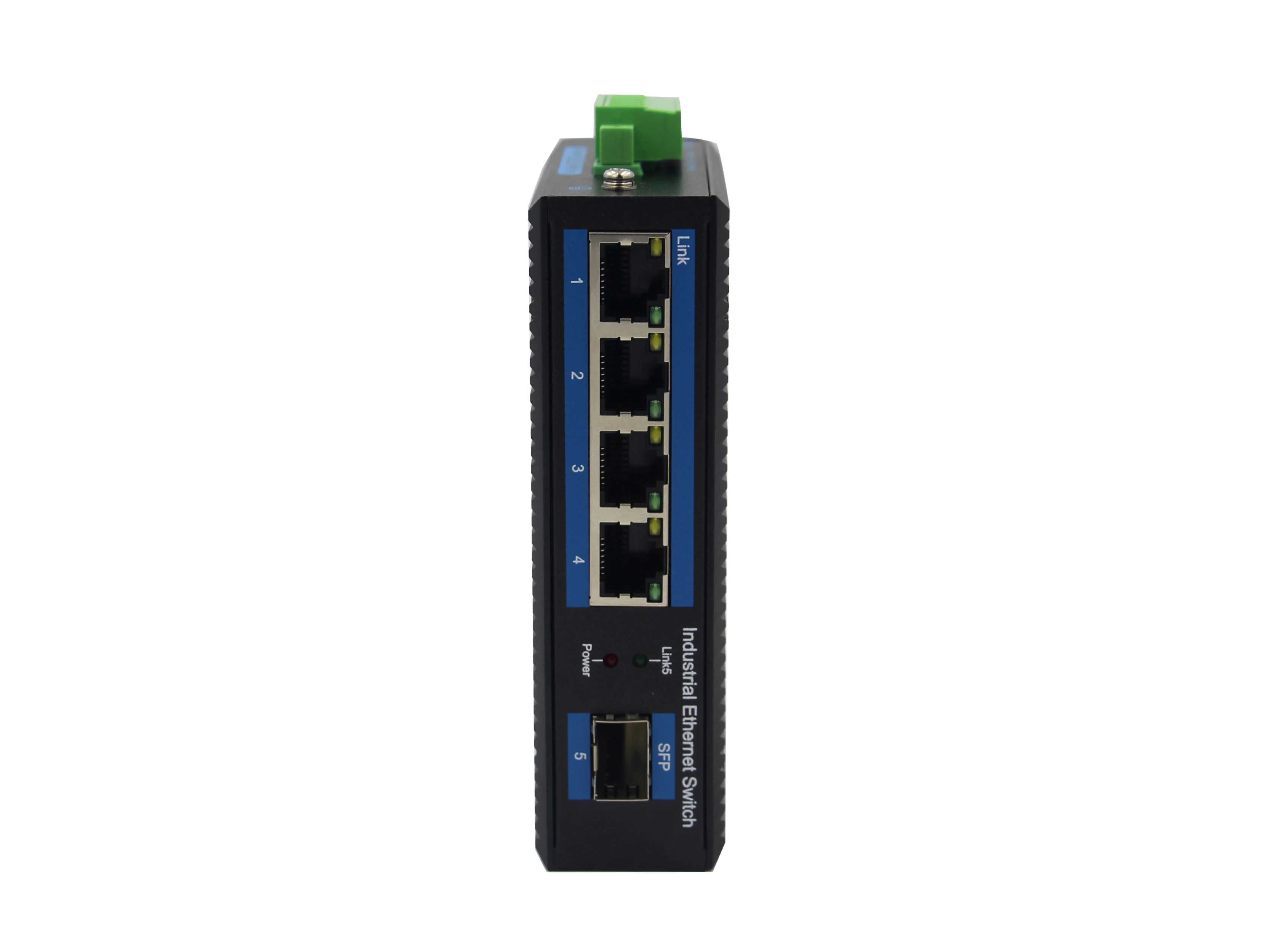 POE Switch Ethernet 4-port 10/100/1000BASE-TX+1000Base-FX Industrial Ethernet Switch
