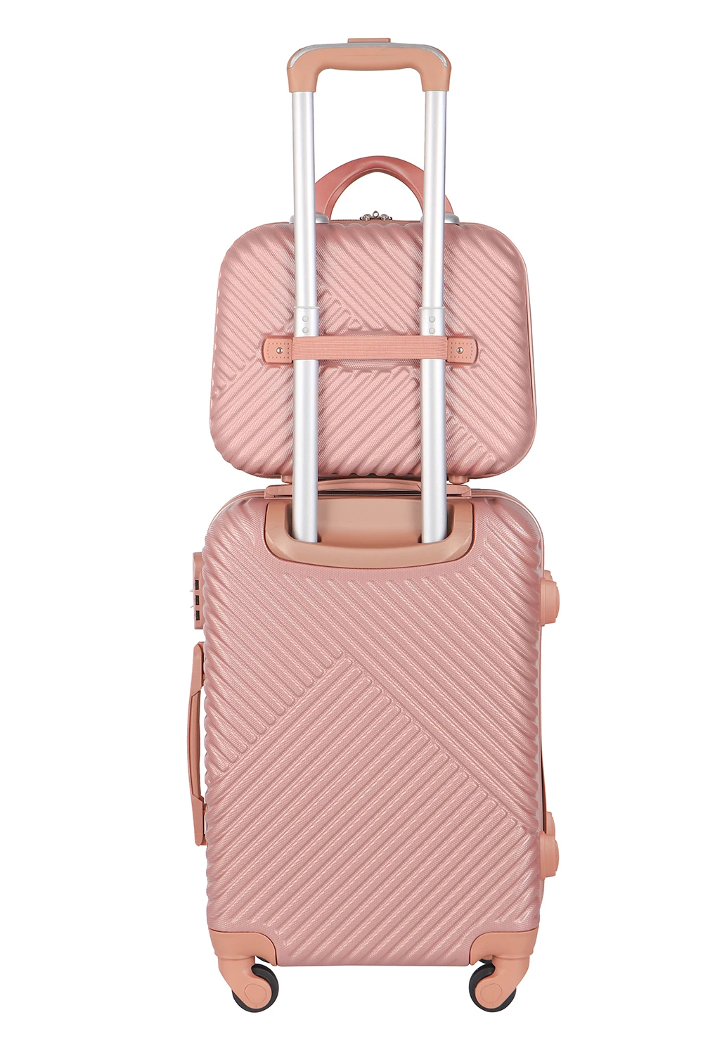 factory customize 5 pcs travel luggage sets abs hard shell luggage suitcase durable large capacity suit case luggage sets