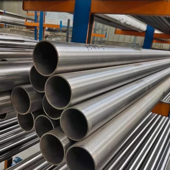 1/6 High Performance 1/6 OD2.5inches GR2 seamless titanium tube pipe for motor exhaust pipe