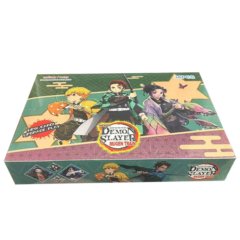 2024 Новый бустер Kule Demon Slayer Kimetsu no Yaiba замок бесконечности Jikashe коллекционная карточная игра для коллекции