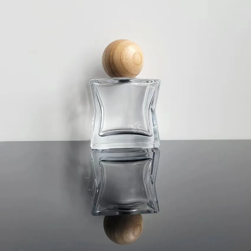 15ML Cute Mini Size 10Colors Stock Clear Star Shape Glass Ball Cap Perfume Sample Travel Bottle