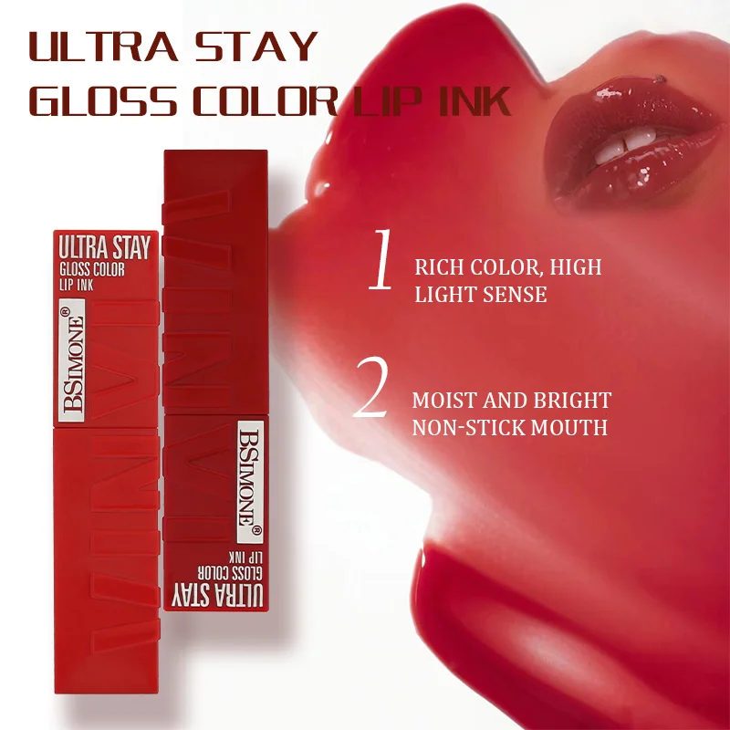 Wholesale Waterproof Makeup Lip Glaze Vendor For Lip Gloss Vegan Organic Glossy Custom Pink Velvet Matte Lipstick Lip Gloss Oil