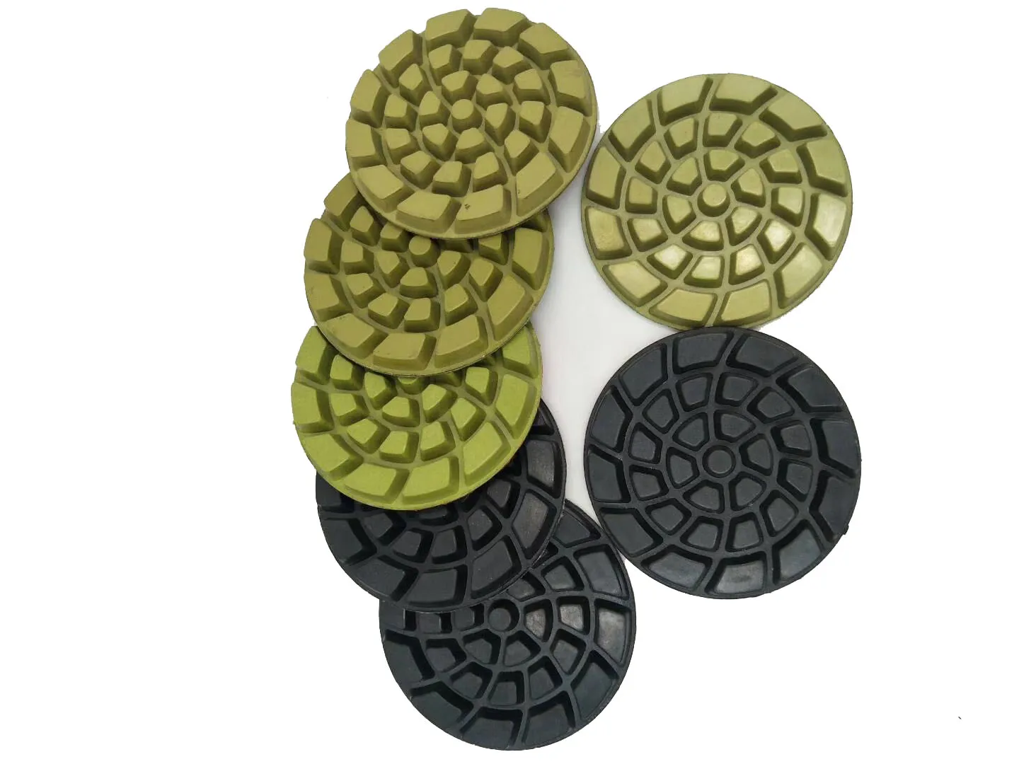 Diamond Abrasive Polishing Pads 3 Inch 4 Inch Stone Wet Resin Polishing Disc Flexible Polishing Wheel from China factory