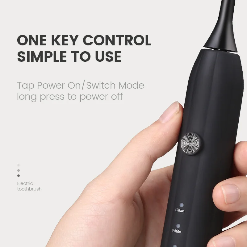 7Am2m Konfigurowalne logo Soniczna szczoteczka do zebow dla doroslych Elektryczna szczoteczka do zebow  szczoteczka elektryczna